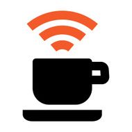 Free Wi-Fi zone in cafe