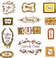 Doodle frames set