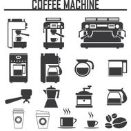 coffee machine icons