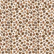 coffee grains pattern