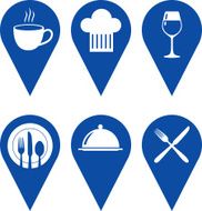 Restaurant Map Pointers