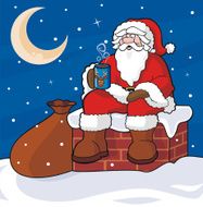 Santa&#039;s Coffee Break N2