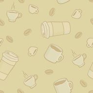 Seamless Coffee Wallpaper