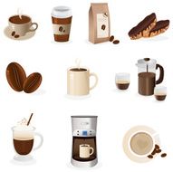 Cafe Icon Set