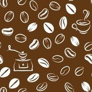 Coffee Seamless Pattern N3