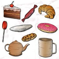 Sweet food set N2