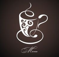 Menu for restaurant cafe bar coffeehouse N3