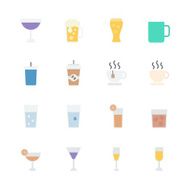 drink icons set N6