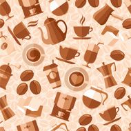 Coffee Seamless Pattern N5