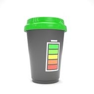 Coffee to go on white N7
