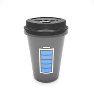 Coffee to go on white N11