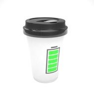 Coffee to go on white N14