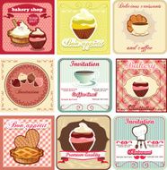 Food and drink card set