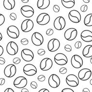 Seamless pattern coffee handmade Doodle coffee Sketch