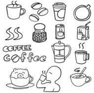 vector set of coffee N2