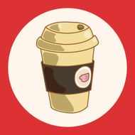 takeaway coffee theme elements N2