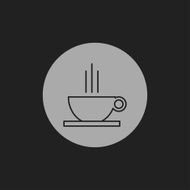 icon of coffee cup N16