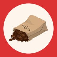 coffee bean theme elements N6