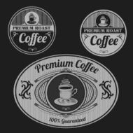 Vintage Coffee Labels N7