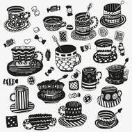 set of cups and mugs N2