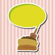 coffee bean theme elements N8
