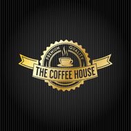 Vintage Coffee Label N13