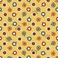 Seamless Coffee Theme Vector illustration eps10