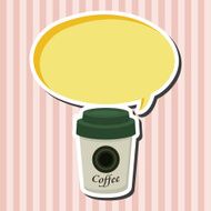 takeaway coffee theme elements N4