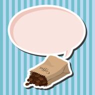 coffee bean theme elements N9