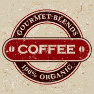 Vintage Coffee Label N18