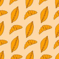 Pattern with bread N2
