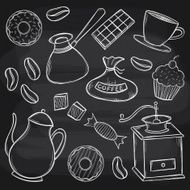 Chalkboard Coffee Time