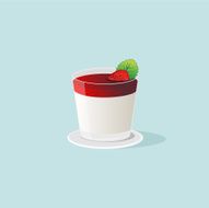 panacotta italian dessert