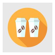 Disposable coffee cups