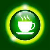 coffee cup icon vector illustration N4