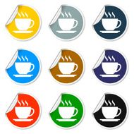 coffee cup icon vector illustration N7