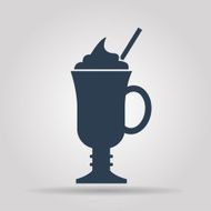 coffee cup icon vector illustration N8
