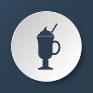 coffee cup icon vector illustration N13