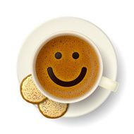 Coffee cup for good mood