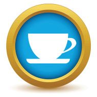 Gold cup icon