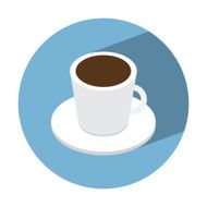 coffe cup isometric icon N2