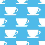 Cup seamless pattern