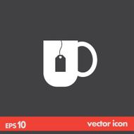 Tea Cup Vector Icon N2