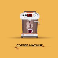 coffee machine - vector illustration