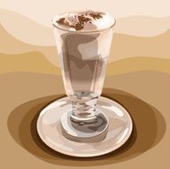 Glass of Latte