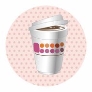 takeaway coffee theme elements vector eps N3