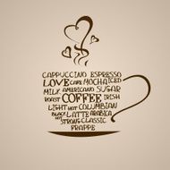 Isolated icon of coffee cup
