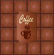 Vector banner with coffee N2