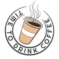 Disposable coffee cup logo design with text template Vintage badge N3