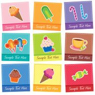 mix desserts digital clip art